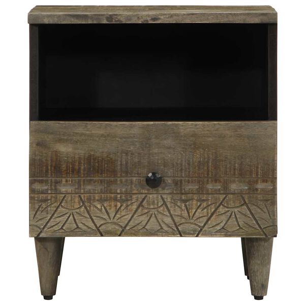 vidaXL &Kappa;&omicron;&mu;&omicron;&delta;ί&nu;&alpha; 2 &tau;&epsilon;&mu;ά&chi;&iota;&alpha; &alpha;&nu;&omicron;&iota;&chi;&tau;ό &gamma;&kappa;&rho;&iota; 40x33x46 cm &mu;&alpha;&sigma;ί&phi; &xi;ύ&lambda;&omicron; Mango