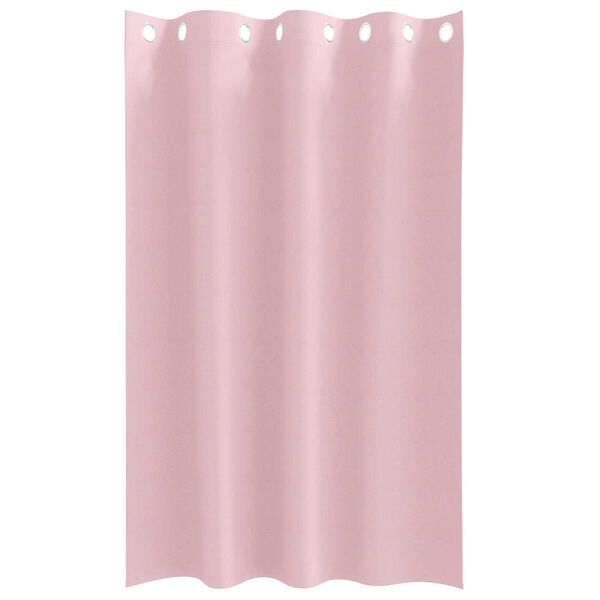 vidaXL Κουρτίνες 2 pcs Μωρουδίστικο Ροζ 175 x 140 εκ. Πολυεστέρας