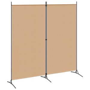 vidaXL &Delta;ί&alpha;&upsilon;&lambda;&omicron;&sigmaf; &Delta;&omega;&mu;&alpha;&tau;ί&omicron;&upsilon; 2 &Pi;ά&nu;&epsilon;&lambda; &Mu;&pi;&epsilon;&zeta; 175 x 180 cm Ύ&phi;&alpha;&sigma;&mu;&alpha;