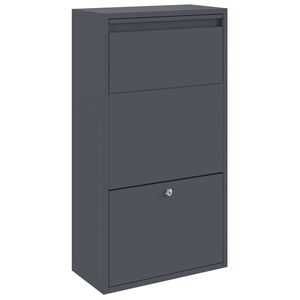 vidaXL &Theta;&upsilon;&rho;ί&delta;&alpha; &Pi;&alpha;&kappa;έ&tau;&omega;&nu; &mu;&epsilon; &alpha;&pi;&omicron;&theta;ή&kappa;&epsilon;&upsilon;&sigma;&eta; &Alpha;&nu;&theta;&rho;&alpha;&kappa;ί 44 x 22 x 82 &epsilon;&kappa;. &Alpha;&tau;&sigma;ά&lambda;&iota;