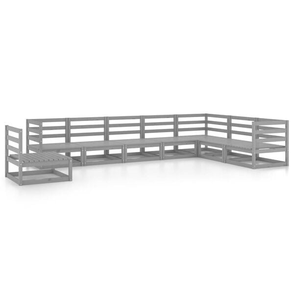 vidaXL &Sigma;&alpha;&lambda;ό&nu;&iota; &Kappa;ή&pi;&omicron;&upsilon; &Sigma;&epsilon;&tau; 8 &Tau;&epsilon;&mu;&alpha;&chi;ί&omega;&nu; &Gamma;&kappa;&rho;&iota; &alpha;&pi;ό &Mu;&alpha;&sigma;ί&phi; &Xi;ύ&lambda;&omicron; &Pi;&epsilon;ύ&kappa;&omicron;&upsilon;