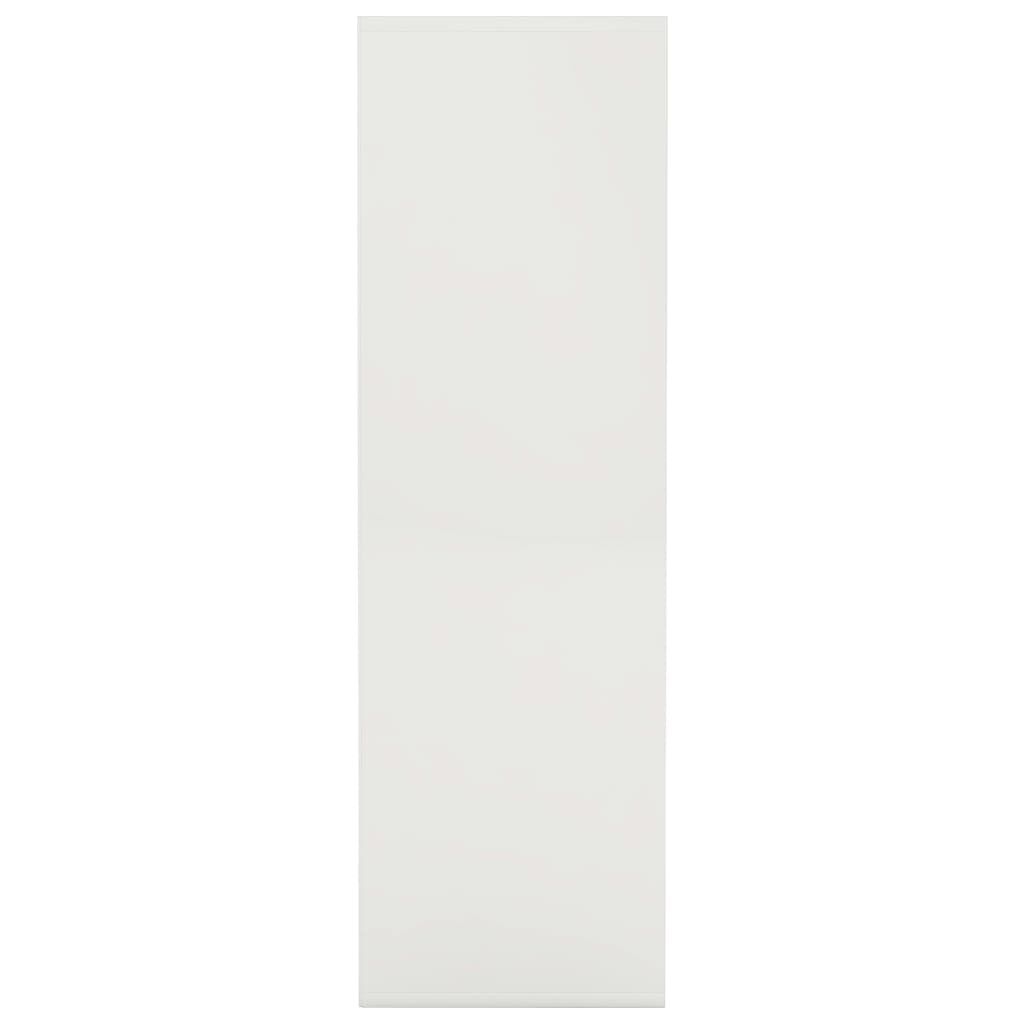 vidaXL Βιβλιοθήκη Λευκή 98 x 29 x 97,5 εκ. Επεξεργασμένο Ξύλο