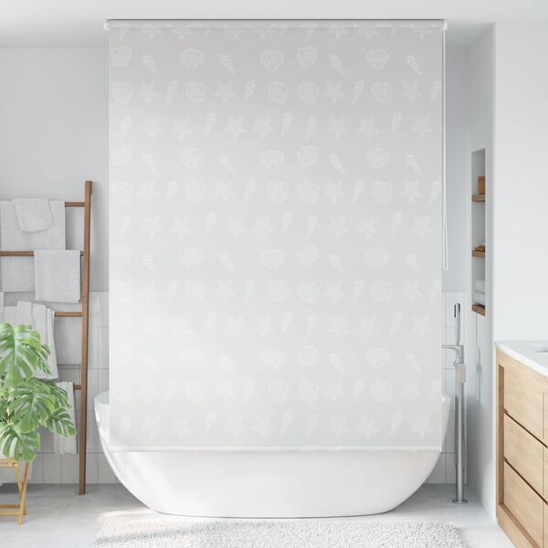 vidaXL Κουρτίνα Μπάνιου Ρολό Αστερίας 140 x 240 εκ.