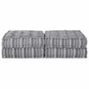 vidaXL Μαξιλάρι 2 pcs Ανοιχτό γκρι 70 x 70 x 36 εκ Πολυεστέρας