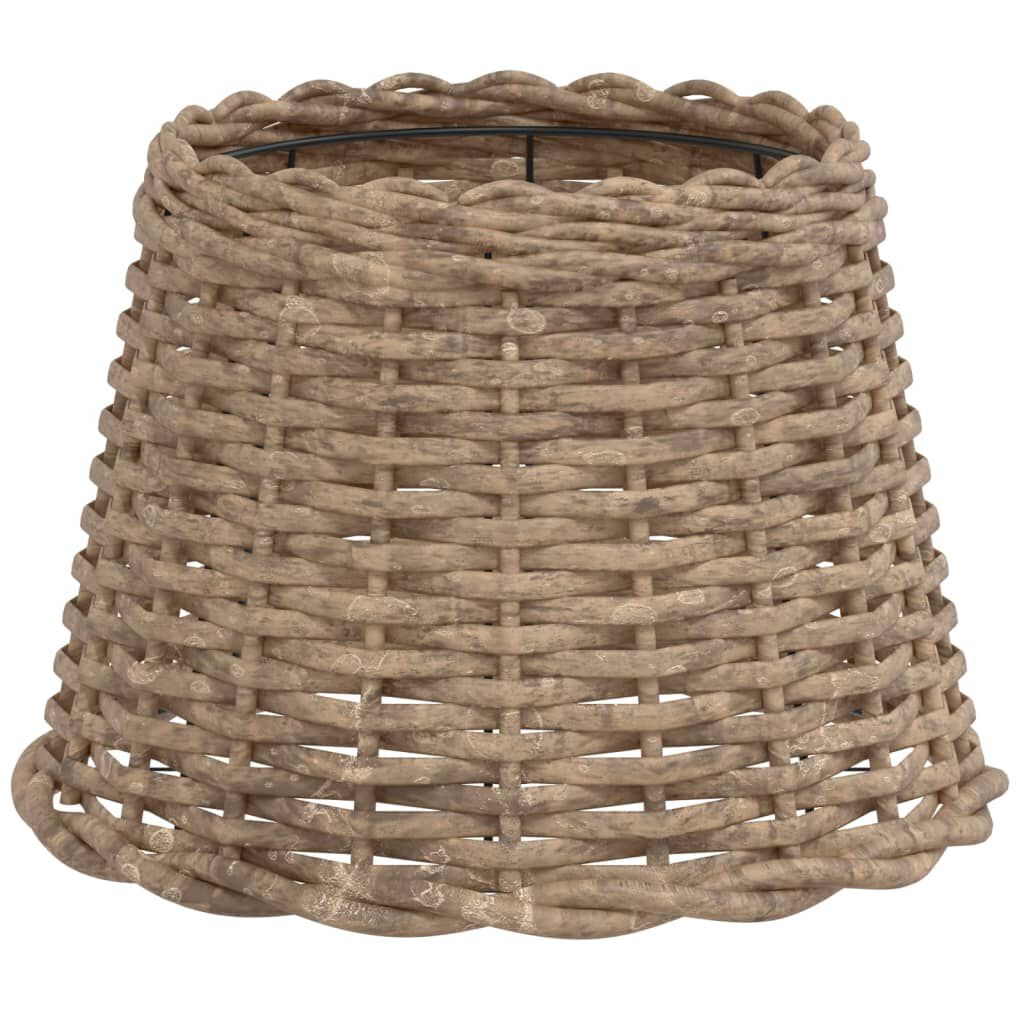 vidaXL Καπέλο Φωτιστικού Καφέ Ø30x20 εκ. από Wicker