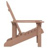 vidaXL Καρέκλα Κήπου Adirondack Καφέ από HDPE