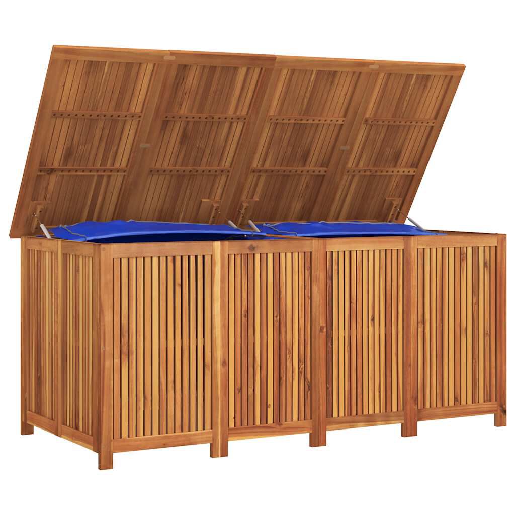 vidaXL Μπαούλο Αποθήκευσης Κήπου 200x80x75 εκ. από Μασίφ Ξύλο Ακακίας