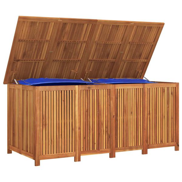vidaXL Μπαούλο Αποθήκευσης Κήπου 200x80x75 εκ. από Μασίφ Ξύλο Ακακίας