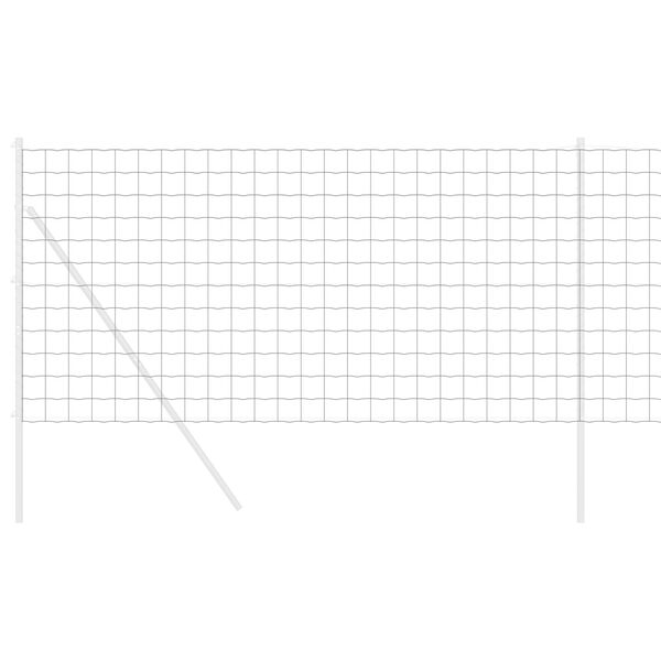 vidaXL Εξάγωνος Φράχτης 1.4x50 μ Γαλβανισμένο Ατσάλι