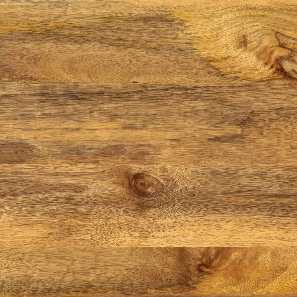 vidaXL Τραπέζι Κονσόλα 110 x 40 x 76 εκ. από Μασίφ Ξύλο Μάνγκο/Σίδερο