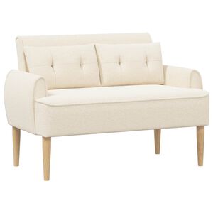 vidaXL Love seat &mu;&epsilon; &kappa;&omicron;&upsilon;&mu;&pi;&iota;ά &Kappa;&rho;&epsilon;&mu; 117 x 67 x 77 &epsilon;&kappa;. &Mu;&pi;&omicron;&upsilon;&kappa;&lambda;έ