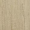 vidaXL Ράφια Βιβλιοθήκης 8 τεμ. Sonoma Δρυς 60x10x1,5 εκ. Μοριοσανίδα