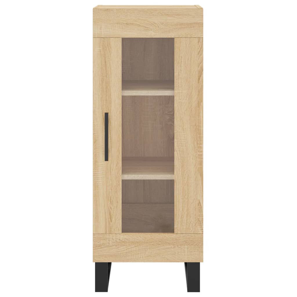 vidaXL Ντουλάπι Sonoma Δρυς 34,5x34x90 εκ. από Επεξεργασμένο Ξύλο