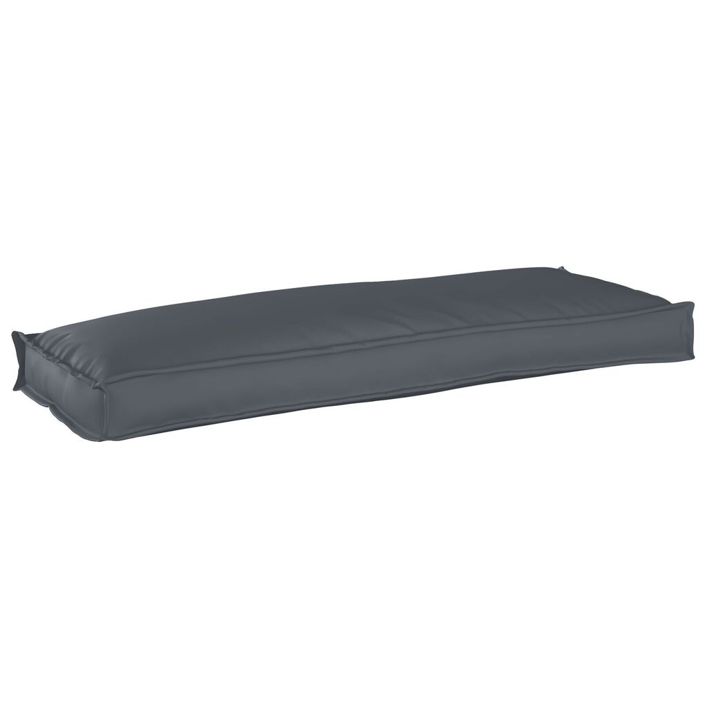 vidaXL Μαξιλάρι Παλέτας για Παγκάκι Ανθρακί 110x40x8 εκ. Ύφασμα Oxford
