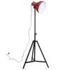 vidaXL Φωτιστικό Δαπέδου 25 W Αντικέ Κόκκινο 61x61x90/150 εκ. Ε27