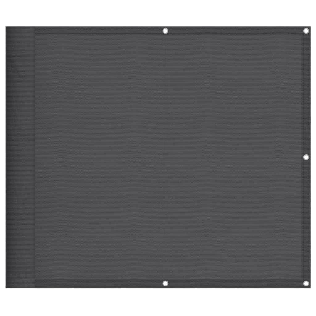 vidaXL Διαχωριστικό Βεράντας Ανθρακί 90x800εκ 100% Πολ. Ύφασμα Oxford