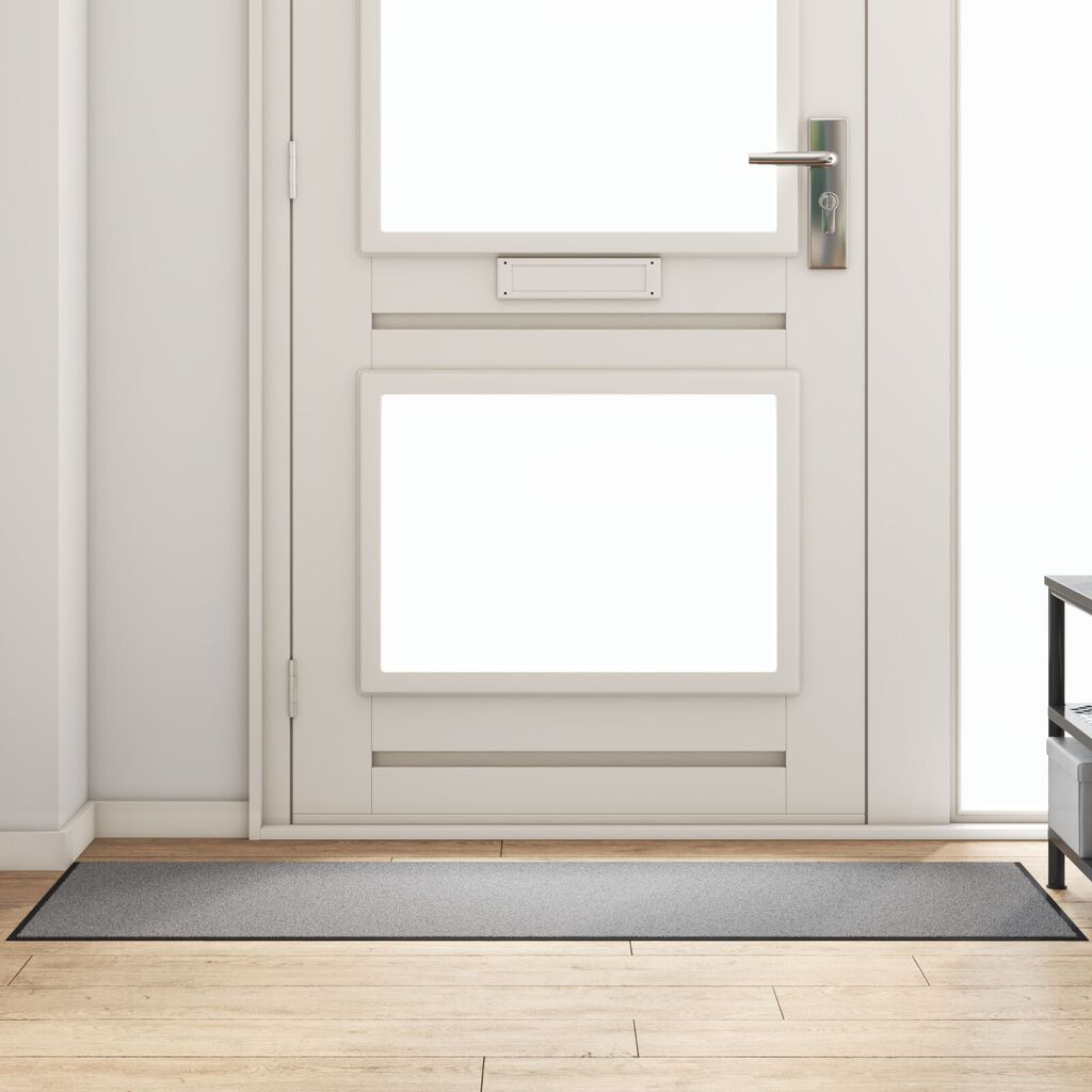 vidaXL Πατάκι Πόρτας Ορθογώνιο Γκρι 60x180 εκ