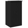 vidaXL Γραφείο υποδοχής Μαύρο 55x50x103,5 cm Κατασκευασμένο ξύλο