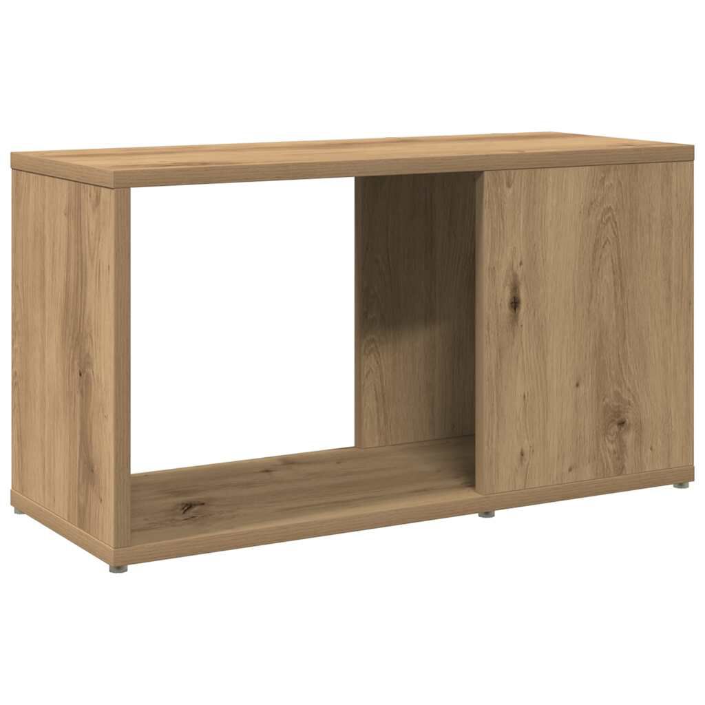 vidaXL Έπιπλο Τηλεόρασης Τεχνίτης Δρυς 60x24x32 εκ Επεξεργασμένο Ξύλο