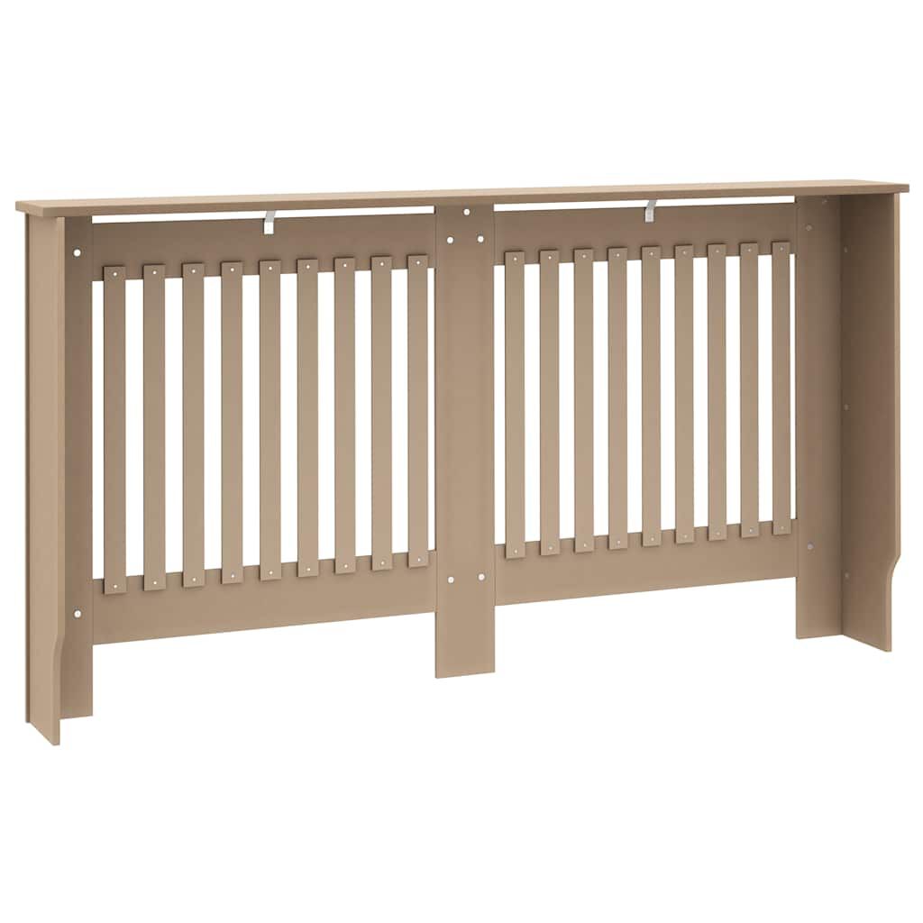 vidaXL Κάλυμμα Καλοριφέρ 152 x 19 x 81,5 εκ. από MDF