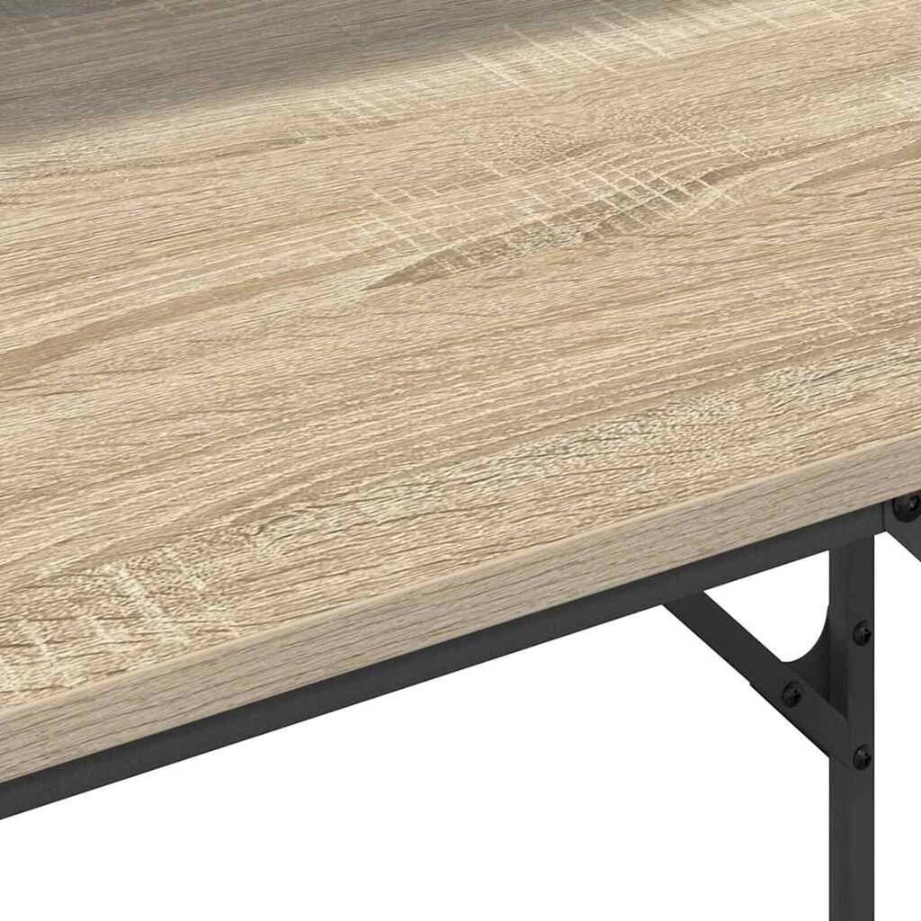 vidaXL Γραφείο Sonoma Δρυς 100 x 50 x 86.5 εκ Επεξεργασμένο ξύλο