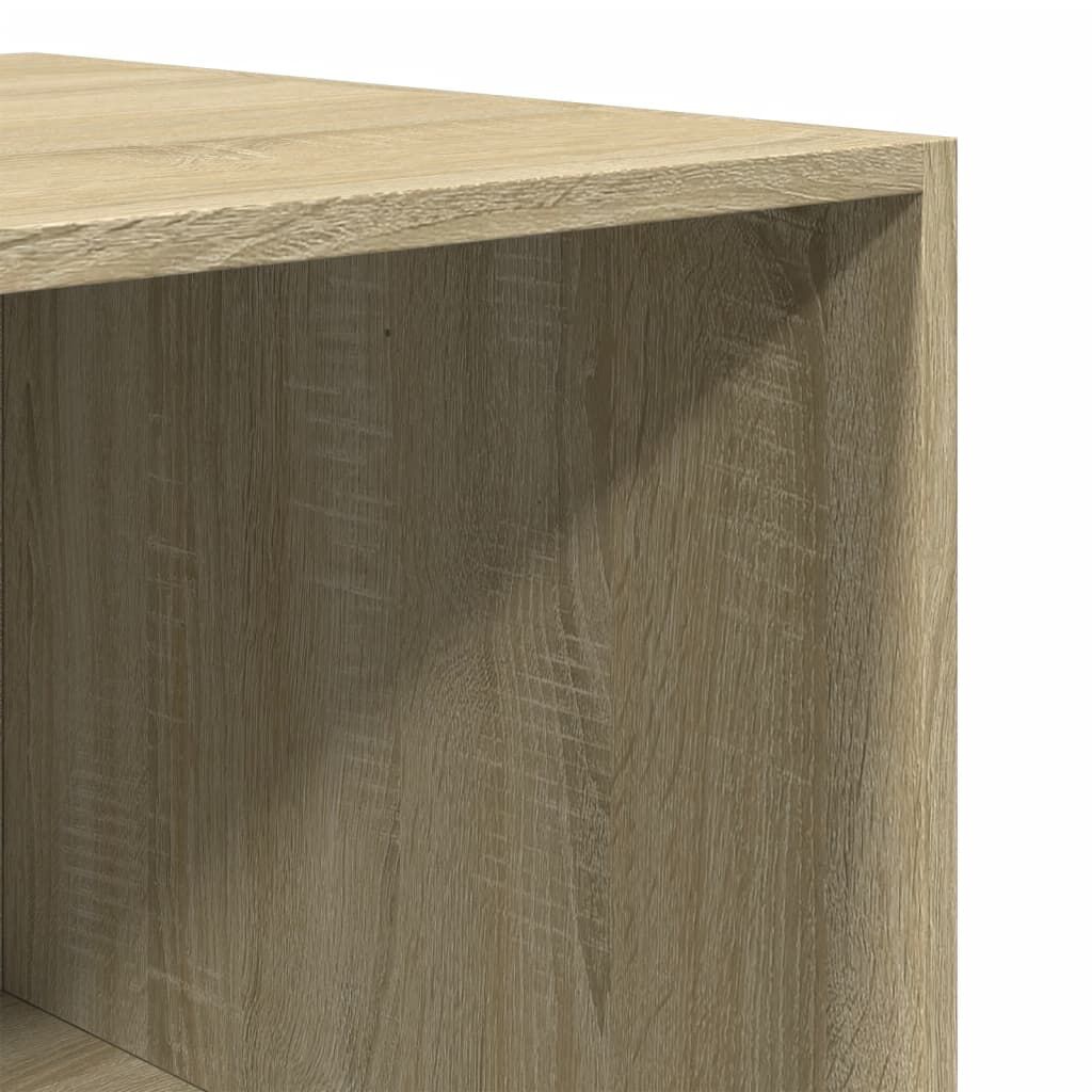 vidaXL Ντουλάπα Χρώμα Sonoma Δρυς 100x50x200εκ. από Επεξεργασμένο Ξύλο