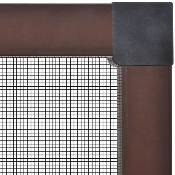 Σήτα Παραθύρου Καφέ 130 x 150 εκ.