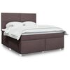 vidaXL &Kappa;&rho;&epsilon;&beta;ά&tau;&iota; Boxspring &mu;&epsilon; &Sigma;&tau;&rho;ώ&mu;&alpha; &Sigma;&kappa;&omicron;ύ&rho;&omicron; &Kappa;&alpha;&phi;έ 180x200 &epsilon;&kappa; &Upsilon;&phi;&alpha;&sigma;&mu;ά&tau;&iota;&nu;&omicron;