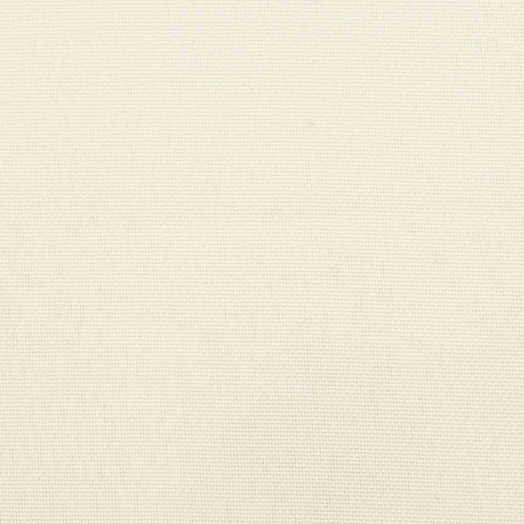 vidaXL Μαξιλάρι Πάγκου Κήπου Κρεμ 150x50x4 εκ. Ύφασμα Oxford