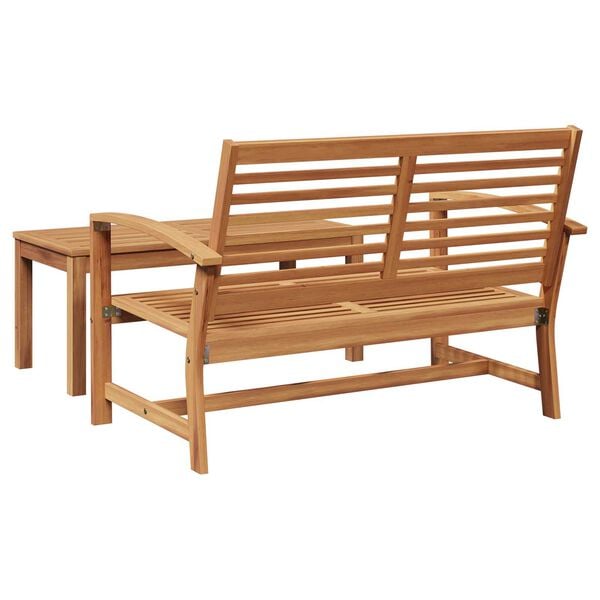 vidaXL Σετ Καναπέ Κήπου 2 pcs Καστανό Μασίφ ξύλο teak
