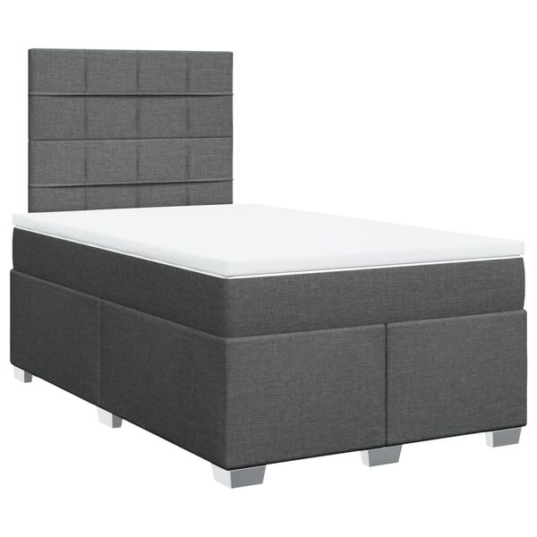 vidaXL &Kappa;&rho;&epsilon;&beta;ά&tau;&iota; Boxspring &mu;&epsilon; &Sigma;&tau;&rho;ώ&mu;&alpha; &Sigma;&kappa;&omicron;ύ&rho;&omicron; &Gamma;&kappa;&rho;&iota; 120x190 &epsilon;&kappa; &Upsilon;&phi;&alpha;&sigma;&mu;ά&tau;&iota;&nu;&omicron;