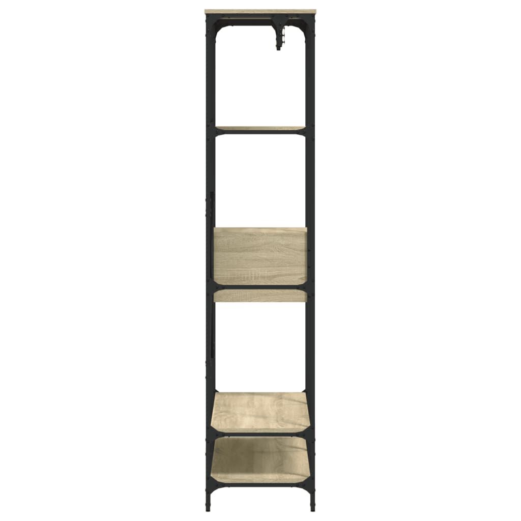 vidaXL Ντουλάπα με Συρτάρια Sonoma Δρυς 100x40x180 εκ. Επεξεργ. Ξύλο