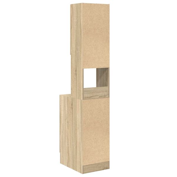 vidaXL Ντουλάπα Κουζίνας Μπεζ 35 x 50 x 180 εκ. Επεξεργασμένο ξύλο
