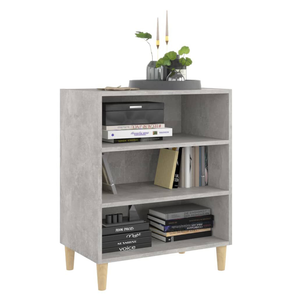 vidaXL Ντουλάπι Γκρι Σκυροδέματος 57x35x70 εκ. Επεξεργασμένο Ξύλο