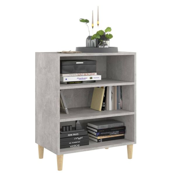 vidaXL Ντουλάπι Γκρι Σκυροδέματος 57x35x70 εκ. Επεξεργασμένο Ξύλο