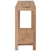 vidaXL Τραπέζι Κονσόλα 120 x 35 x 75 εκ. από Μασίφ Ξύλο Teak