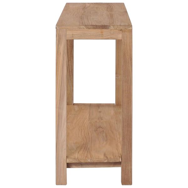 vidaXL Τραπέζι Κονσόλα 120 x 35 x 75 εκ. από Μασίφ Ξύλο Teak