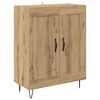 vidaXL Highboard 2 pcs Artisan Oak &Mu;&eta;&chi;&alpha;&nu;&iota;&kappa;ή &xi;&upsilon;&lambda;&epsilon;ί&alpha; &kappa;&alpha;&iota; &gamma;&upsilon;&alpha;&lambda;ί