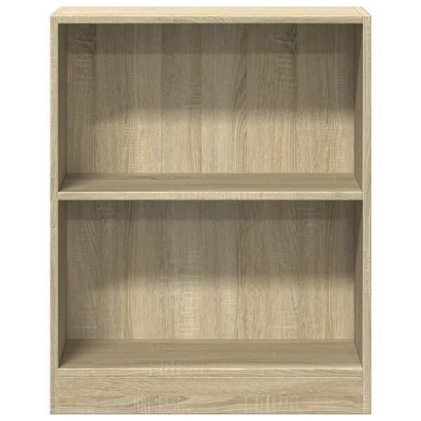 vidaXL Βιβλιοθήκη Sonoma Δρυς 60 x 24 x 76 εκ. Επεξεργασμένο Ξύλο
