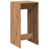 vidaXL Τραπέζι Μπαρ Αρτισιανή Δρυς 51x50x103,5 εκ. Επεξ. Ξύλο