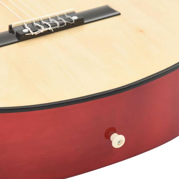 vidaXL Κιθάρα Western Classical Cutaway με Ισοσταθμιτή 6 Χορδές Μαύρη