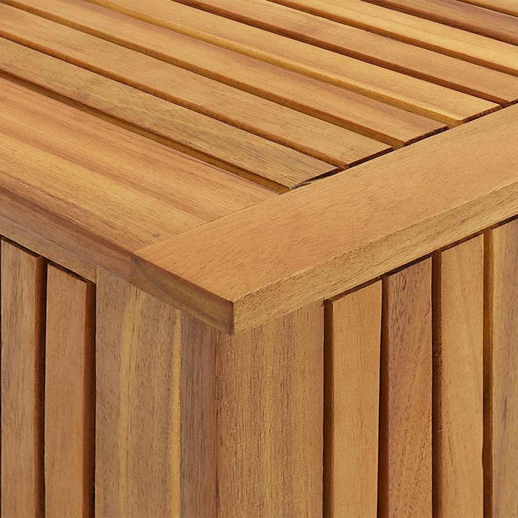 vidaXL Μπαούλο Αποθήκευσης Κήπου 60x50x58 εκ. από Μασίφ Ξύλο Ακακίας