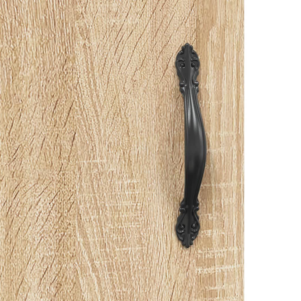 vidaXL Γραφείο Sonoma Δρυς 140 x 50 x 75 εκ. από Επεξεργασμένο Ξύλο