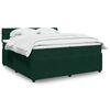 vidaXL &Kappa;&rho;&epsilon;&beta;ά&tau;&iota; Boxspring &mu;&epsilon; &Sigma;&tau;&rho;ώ&mu;&alpha; &Sigma;&kappa;&omicron;ύ&rho;&omicron; &Pi;&rho;ά&sigma;&iota;&nu;&omicron; 200x200&epsilon;&kappa;. &Beta;&epsilon;&lambda;&omicron;ύ&delta;&iota;&nu;&omicron;