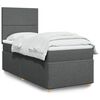 vidaXL &Kappa;&rho;&epsilon;&beta;ά&tau;&iota; Boxspring &mu;&epsilon; &Sigma;&tau;&rho;ώ&mu;&alpha; &Sigma;&kappa;&omicron;ύ&rho;&omicron; &Gamma;&kappa;&rho;&iota; 90x190 &epsilon;&kappa;. &Upsilon;&phi;&alpha;&sigma;&mu;ά&tau;&iota;&nu;&omicron;