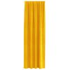 vidaXL Κουρτίνες 2 pcs κίτρινο μουσταρδί 140 x 260 cm Βελούδο