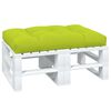 vidaXL Μαξιλάρι Παλέτας Αν. Πράσινο 120 x 80 x 12 εκ. Υφασμάτινο