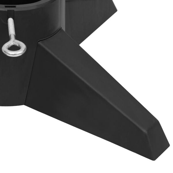 vidaXL Βάση Χριστουγεννιάτικου Δέντρου Γκρι 55,5 x 55,5 x 15 εκ.
