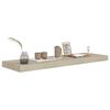vidaXL Ράφια Τοίχου 4 τεμ. Χρώμα Δρυός 80 x 23,5 x 3,8 εκ. MDF