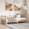 vidaXL Καναπές Κρεβάτι 2 x (90 x 200) εκ. από Μασίφ Ξύλο Πεύκου